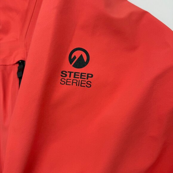 The North Face Steep Series Futurelight Women’s XL Orange Ski Waterproof Jacket - Picture 6 of 16